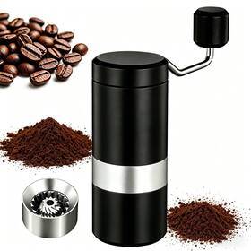 Wjblyfwjh 764269782038 Manual Stainless Steel Coffee Grinder 18 Adjustable Settings Portable Conic