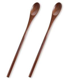 Xelsluthe 5223biil5380 2pcs 7.8inch Wooden Spoons Long Handle For One Size Wood