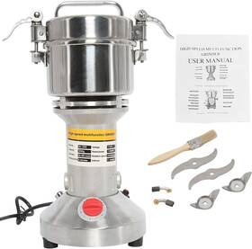 Yaemarine 445004010083 Electric Grain Mill Grinder 300g Spice - Herb Coffee