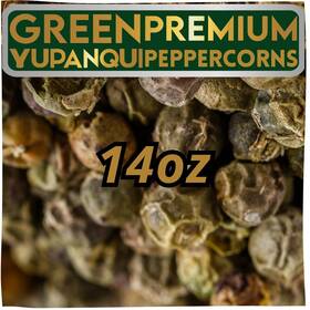 Yupanqui 197644327188 Green Peppercorns For Grinder Refill 14.1 Ounce Pack Of 1