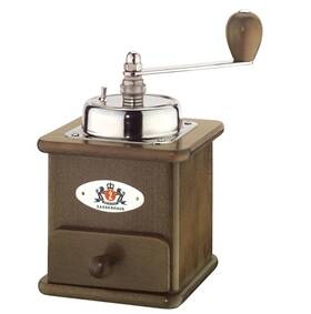 040012 Zassenhaus Inch Brasilia Manual Coffee Grinder/mill Dark Stained New
