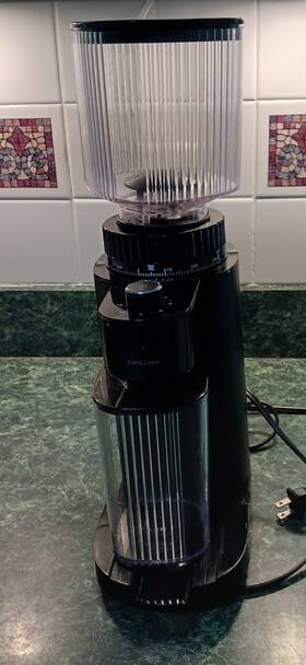 53104-7 Zwilling Burr Coffee Grinder Model Nice Pre Owned Condition Black