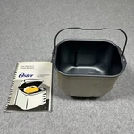Breadmaker Pan Paddle & User Manuel For Oster Model 5834 2LB Expressbake. Fixed Price $29.87.
