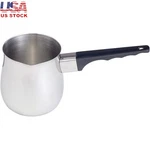 Stovetop Coffee Pot Turkish Greek Stainless Steel Drip Free Pouring Kitchen Tool. Fixed Price $22.33.