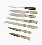 Homgeek Kitchen Knives Chef S, Santoku, Slicing, Bread, Utility, Pairing Sharp!. Fixed Price $24.00.
