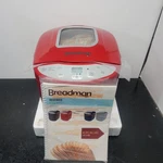 Breadman TR520: Programmable Maker For And Lb. Loaves-red Nwob. Fixed Price $89.99.