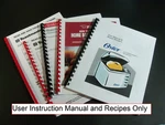 Kenmore Bread Machine Manual Model 48487. Fixed Price $22.99.