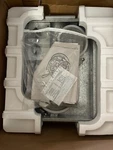 Kitchenaid 15'' Wide 2-ELEMENT Electric Cooktop, KECC056RBL, New, No Glass. Fixed Price $86.00.