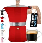 Moka Pot 6 Cup Stovetop Espresso Maker Coffee Percolator Zulay Kitchen. Fixed Price $24.25.