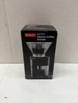 Bodum 11750-01US Bistro Burr Electric Coffee Bean Grinder W Conical Hopper Black. Fixed Price $44.99.