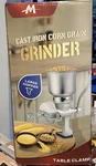Moongiantgo Corn Grinder Mill Cast Iron Grain Hand With Large Ho.... Fixed Price $49.99.