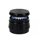 4PC Aluminum Spice Tobacco Herb Grinder 2.5 Magnetic Top Mesh Screen Crusher. Fixed Price $12.99.