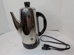 Wal Mart General Electric 169185Z 12 Cup Coffee Percolator Pot Vintage. Fixed Price $23.98.
