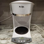 Mr. SKX-20 12-CUP Programmable Coffeemaker *no Carafe Tested Works Manual. Fixed Price $16.00.