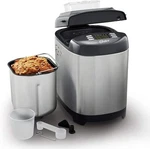New Oster Homemade Bread Maker W/ Expressbake, 2LBS Capacity, Stainless Steel. Fixed Price $109.87.