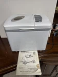 Vintage Toastmaster Bread Box Maker 1.5 Lb Model 1196 Includes Guide. Fixed Price $92.18.