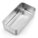 P&p Chef Loaf Set, 9 X 5 Bread Pans, Stainless Steel Inch, Silver. Fixed Price $15.99.