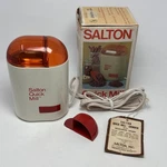 Salton Quick Mill Coffee Grinder Spice Model GC-4 Rare Orange Tested Works!. Fixed Price $23.96.