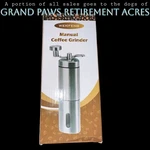 New Box, Wenfeng Manual Burr Coffee Grinder Stainless Steel. Fixed Price $35.45.
