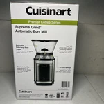 Cuisinart DBM-8WM Supreme Grind Automatic Burr Mill Silver. Fixed Price $37.00.