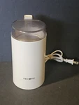 Vintage Mr Coffee Electric Bean Grinder IDS-50 White Tested Working. Fixed Price $15.99.