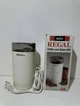 Regal Ware Coffee/spice Mill Grinder Electric Ground Beans Fresh Brew Tested. Fixed Price $19.99.