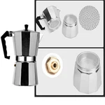 Italian Espresso Maker 2 Cup Stove Top Coffee Percolator Moka Pot. Fixed Price $12.99.