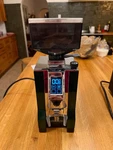Eureka Mignon Specialita Espresso Grinder Green With Extras. Barely Used.. Fixed Price $600.00.