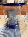 Teavana Perfectea Maker Blue And Clear 16 Ounce - Coaster Not Included. Fixed Price $14.99.