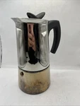 Bialetti Musa Stovetop Moka Pot Coffee Espresso Stainless Steel Large 9 Cup. Fixed Price $26.00.