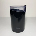 Krups Fast One Touch Electric Coffee Bean Mill Grinder 200W Type F203 Black Euc. Fixed Price $18.50.
