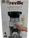 Breville BCG400SIL Coffee Grinder W/ Bean Hopper New Box. Fixed Price $170.00.