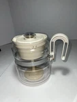 Vintage Gemco Glass Stovetop Coffee Pot Percolator 4-8 Cup Perk Usa. Fixed Price $25.00.