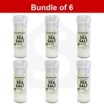 Bundle Of 6 - Cape Herb & Spice Table Top Grinder Atlantic Sea Salt, No Msg,. Fixed Price $86.42.