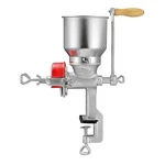High-hopper Manual Grain Mill: Cast Iron Grinder For Wheat, Corn, Coffee, Spices. Fixed Price $37.39.