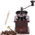 Eitonbu Wooden Manual Coffee Grinder Vintage Style Hand Small, Dark Brown. Fixed Price $36.55.