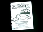 West Bend Bread Maker Machine Instruction Manual Recipes 41086 87 88 98 L4897. Fixed Price $19.99.