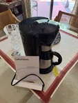 Grundig Premium KM5040U Coffee Maker, Thermal Carafe, Permanent Filter 18055309U. Fixed Price $40.00.