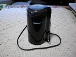 Cuisinart Coffee Bar Grinder DCG-20BK Works Great Black. Fixed Price $9.00.