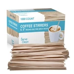 Serve Clean 1,000 Count Coffee Sticks, White Birch Wood Stirrers, 5.5 .... Fixed Price $11.74.