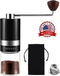 Molinillo De Caf Manual Acero Inoxidable Acabado Cepillado - Negro New Us. Fixed Price $93.99.