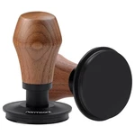Normcore 53.3MM Coffee Tamper With Flat Base Genuine American Walnut Handle. Fixed Price $38.00.