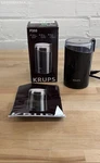 Krups F203 Electric Coffee And Spice Grinder - Black Tested & Working. Fixed Price $20.00.