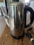 Hamilton Beach 40616 Electric Coffee Percolator 12 Cup Stainless Steel Excellent. Fixed Price $26.99.