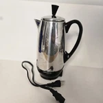 Farberware FCP412 Cup Electric Percolator Coffee Maker Tested 26.4.11-1. Fixed Price $38.95.