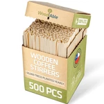Woodable 5.5 Inch Wooden Coffee Stirrers, Count, Disposable & 500,. Fixed Price $37.00.