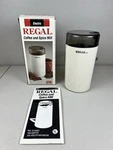 Vintage Regal Coffee & Spice Mill Grinder K7450 White Original Box + Manual. Fixed Price $21.31.
