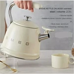 Smeg Whistling - 2.3L Stainless Steel Electric Coffee Kettle, Stylish. Fixed Price $197.90.