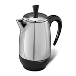 Farberware 8 Cups Black/silver Percolator. Fixed Price $82.23.