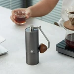 Zerohero Z3 X-fold Hand Coffee Grinder Titanium Conical Burr Portable Gray. Fixed Price $49.99.